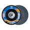 Pferd 6" x 5/8-11 Thd. POLIFAN Flap Disc - Z PSF EXTRA STEELOX, Zirconia, 60 Grit, Conical 60670 - alternate 1